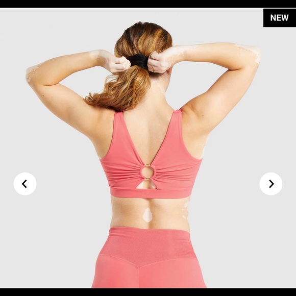 Gymshark Whitney Simmons Cyber Red Bra